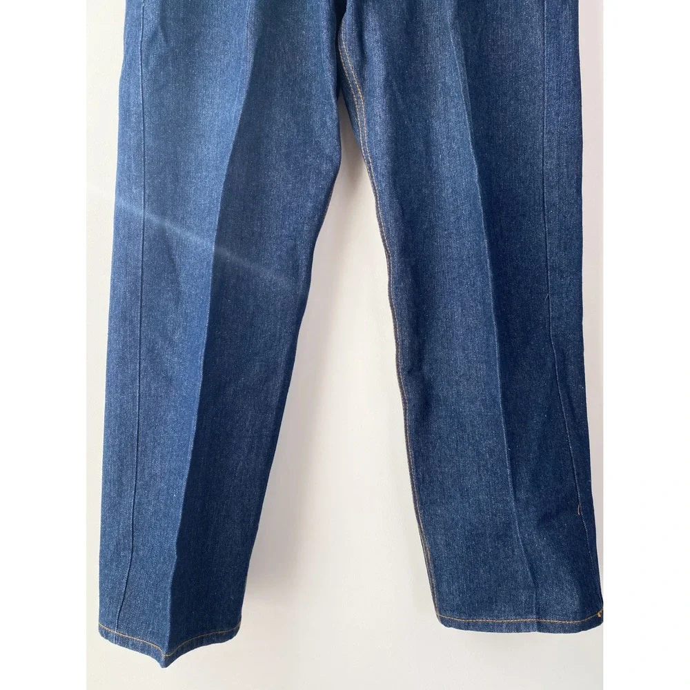 Beyond The Limit Mens Y2K Big & Tall Jeans 40x32 Dark Wash Straight‎ Leg Baggy